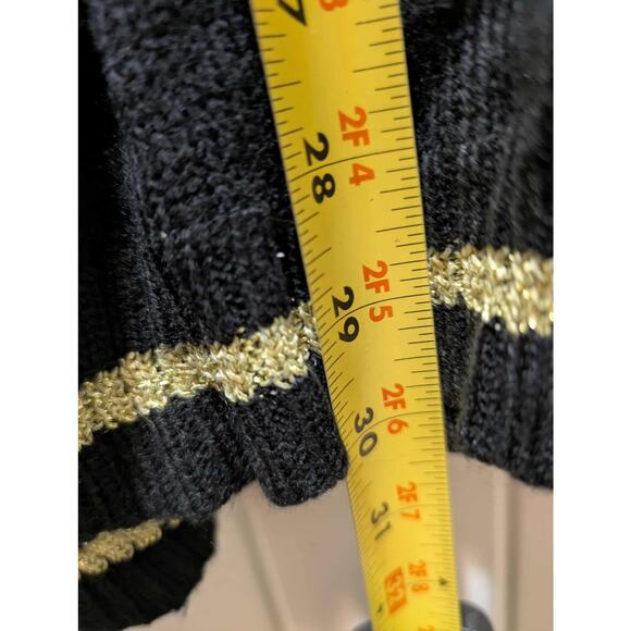 Holiday Time Women's 3X Black Ugly Christmas Sweater Bulldog Holiday Festive - Picture 6 of 7